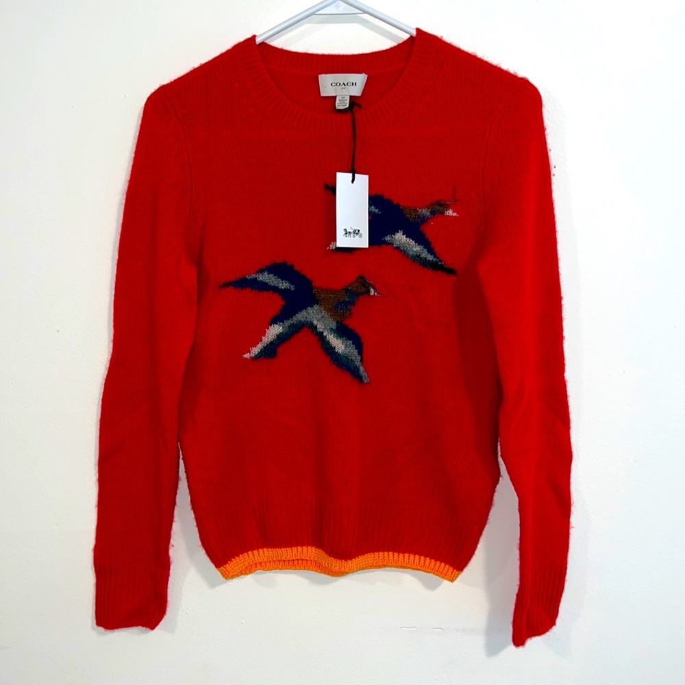 Coach Cashmere sweater size XS